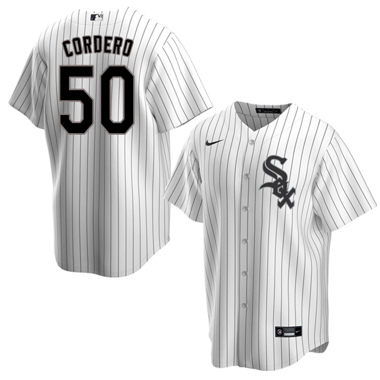 Nike Men #50 Jimmy Cordero Chicago White Sox Baseball Jerseys Sale-Pinstripe